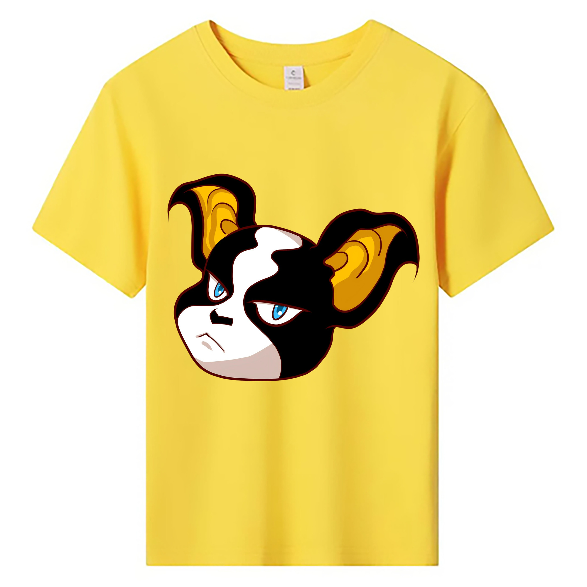 （画像用） ジョジョの奇妙な冒険 イギー JoJo's Bizarre Adventure Iggy 綿100％キッズTシャツ（フロントプリント）