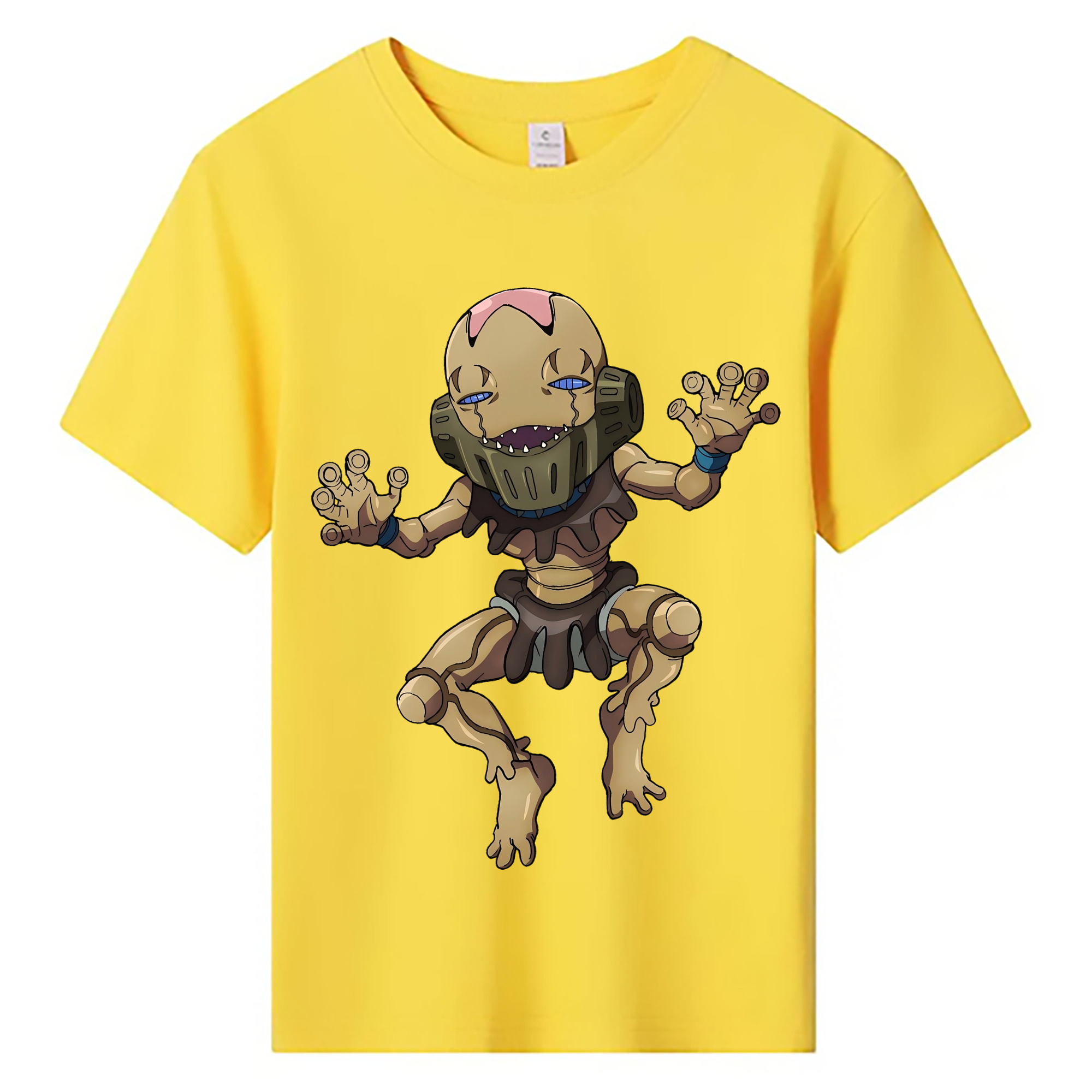 （画像用） ジョジョの奇妙な冒険 JoJo's Bizarre Adventure 綿100％キッズTシャツ（フロントプリント）
