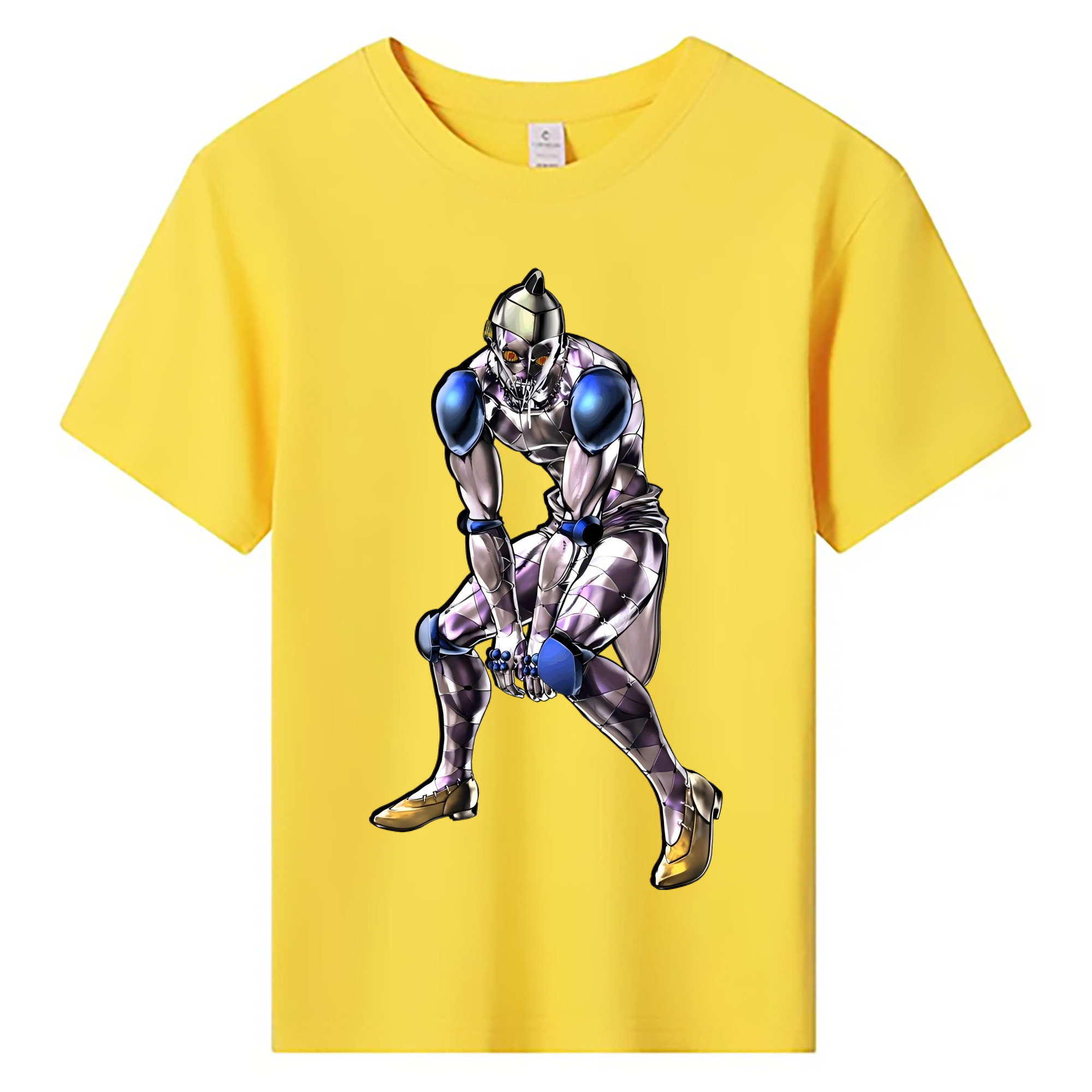 （画像用） ジョジョの奇妙な冒険 JoJo's Bizarre Adventure 綿100％キッズTシャツ（フロントプリント）