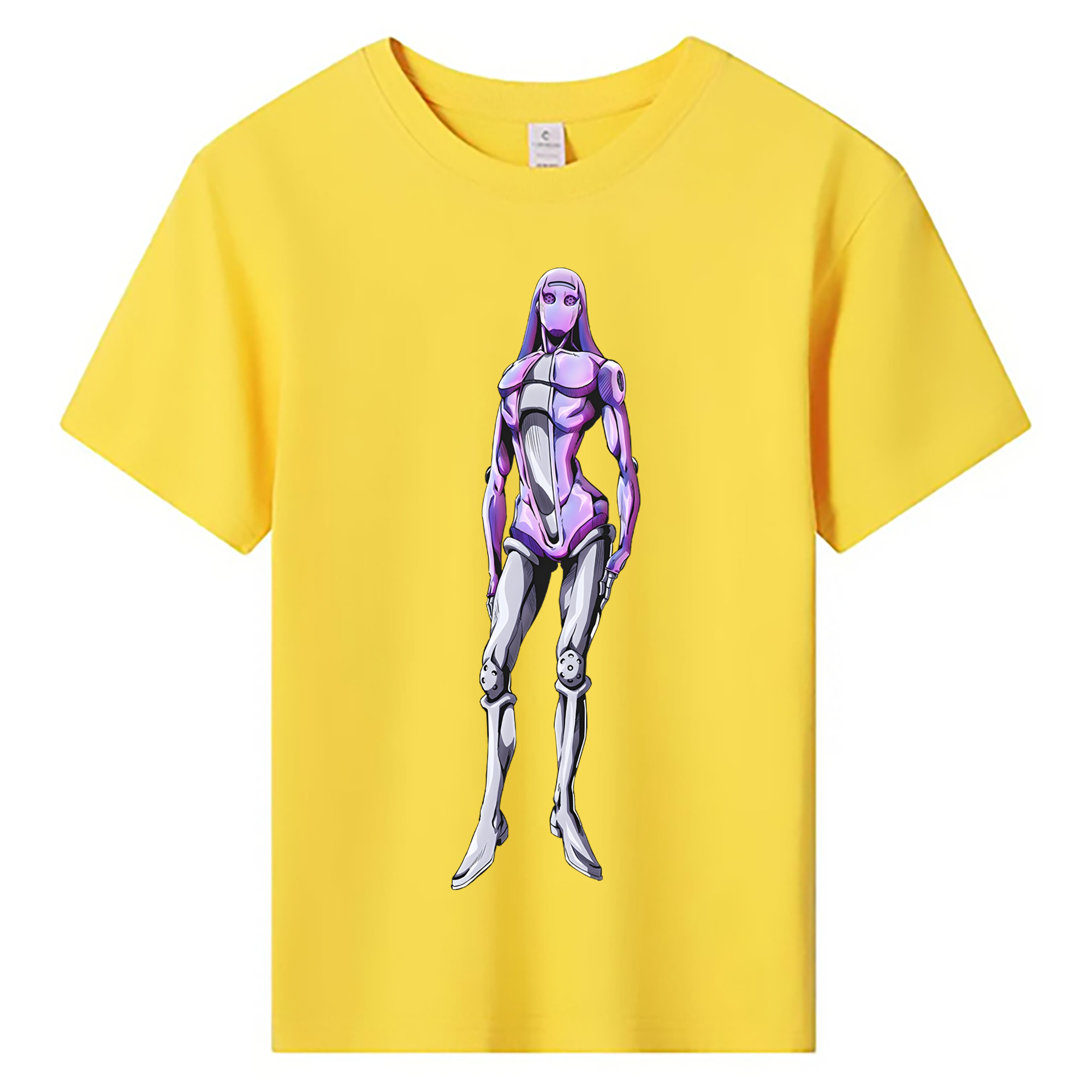 （画像用） ジョジョの奇妙な冒険 JoJo's Bizarre Adventure 綿100％キッズTシャツ（フロントプリント）
