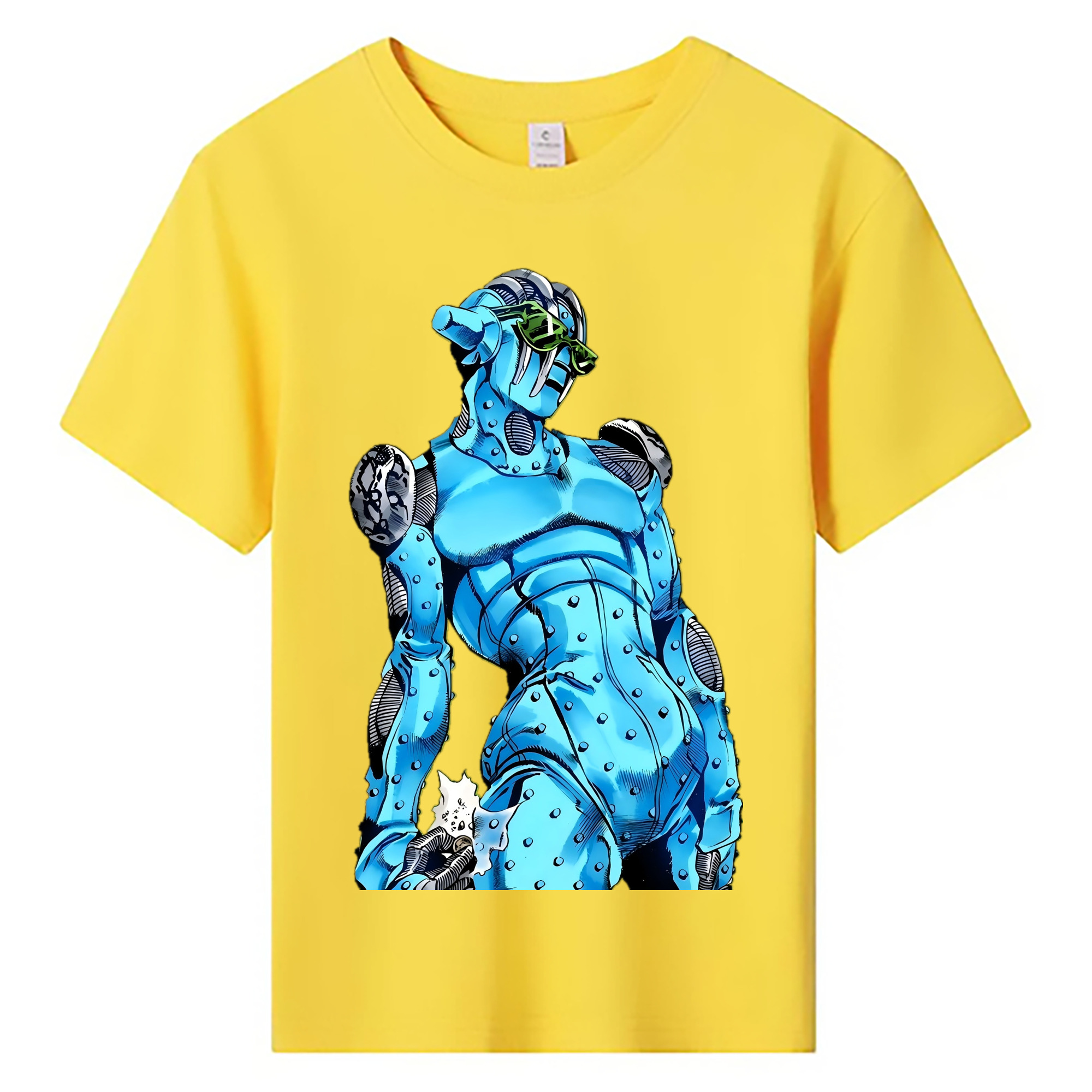 （画像用） ジョジョの奇妙な冒険 JoJo's Bizarre Adventure 綿100％キッズTシャツ（フロントプリント）