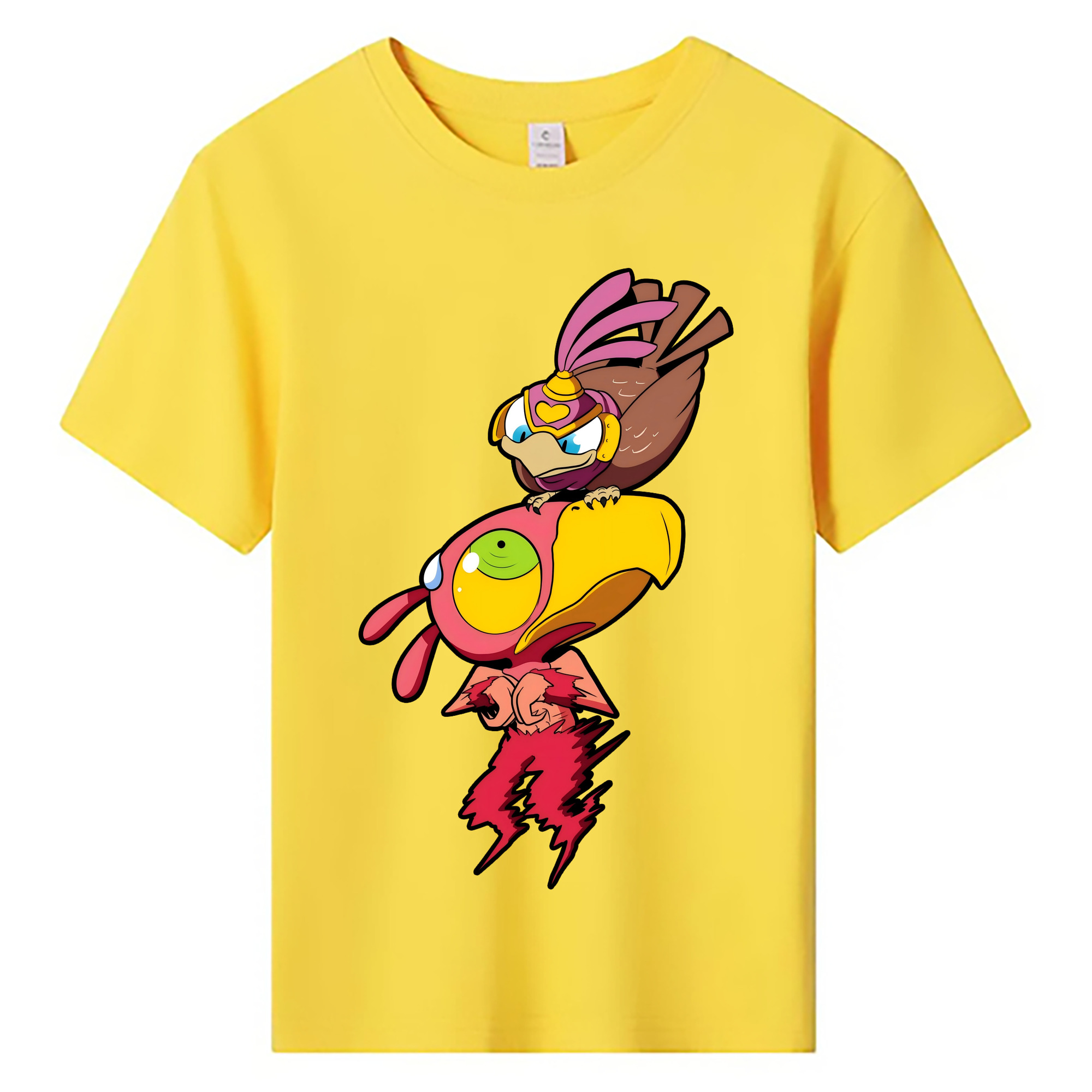 （画像用） ジョジョの奇妙な冒険 JoJo's Bizarre Adventure 綿100％キッズTシャツ（フロントプリント）