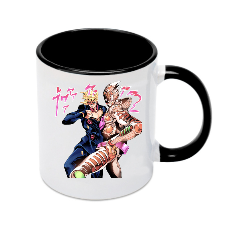 （画像用） ジョジョの奇妙な冒険 ジョルノ?ジョバァーナ JoJo's Bizarre Adventure Giorno Giovanna カラーマグカップ