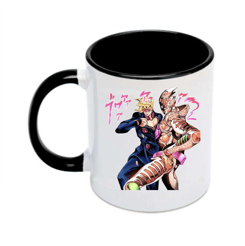 （画像用） ジョジョの奇妙な冒険 ジョルノ?ジョバァーナ JoJo's Bizarre Adventure Giorno Giovanna カラーマグカップ