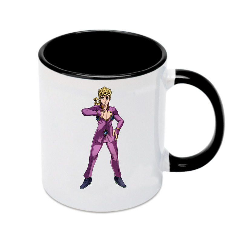 （画像用） ジョジョの奇妙な冒険 ジョルノ?ジョバァーナ JoJo's Bizarre Adventure Giorno Giovanna カラーマグカップ