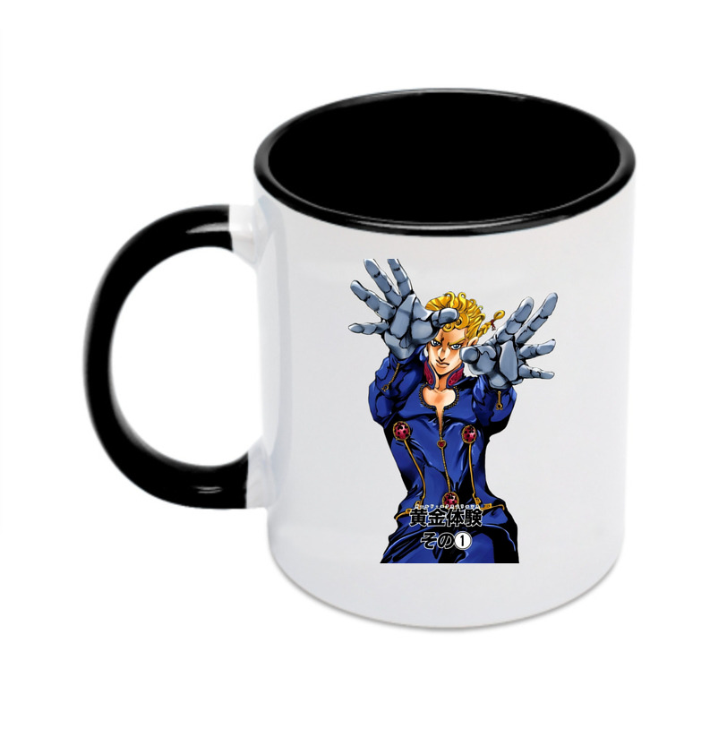 （画像用） ジョジョの奇妙な冒険 ジョルノ?ジョバァーナ JoJo's Bizarre Adventure Giorno Giovanna カラーマグカップ