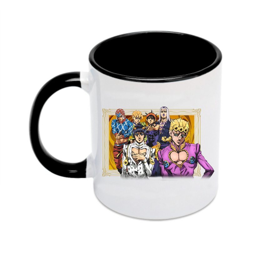 （画像用） ジョジョの奇妙な冒険 ジョルノ?ジョバァーナ JoJo's Bizarre Adventure Giorno Giovanna カラーマグカップ