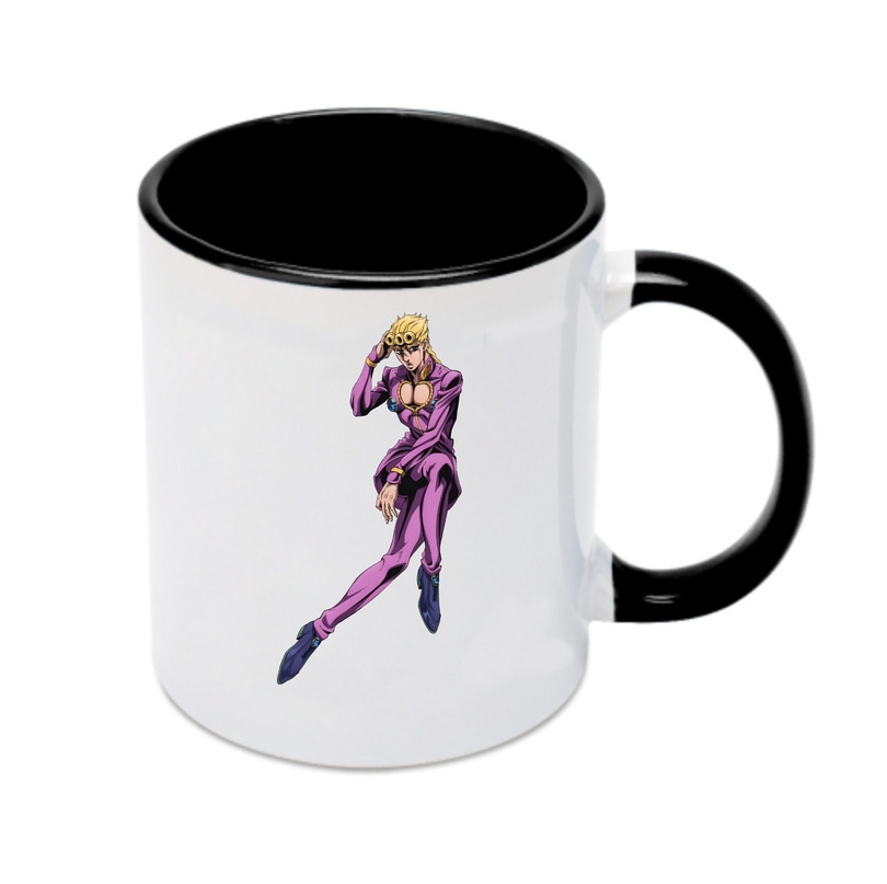 （画像用） ジョジョの奇妙な冒険 ジョルノ?ジョバァーナ JoJo's Bizarre Adventure Giorno Giovanna カラーマグカップ