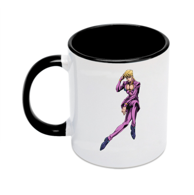 （画像用） ジョジョの奇妙な冒険 ジョルノ?ジョバァーナ JoJo's Bizarre Adventure Giorno Giovanna カラーマグカップ