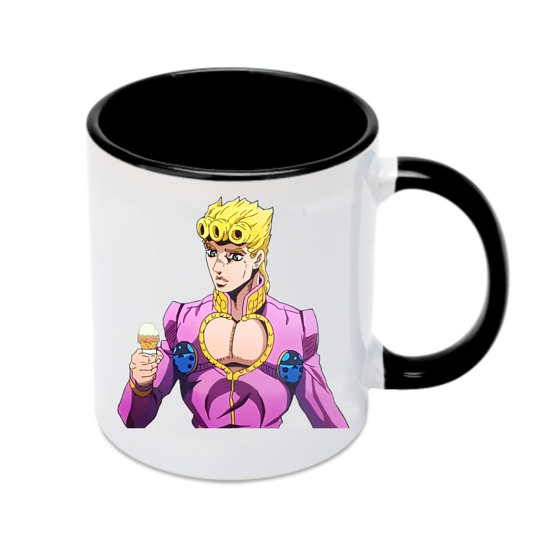 （画像用） ジョジョの奇妙な冒険 ジョルノ?ジョバァーナ JoJo's Bizarre Adventure Giorno Giovanna カラーマグカップ