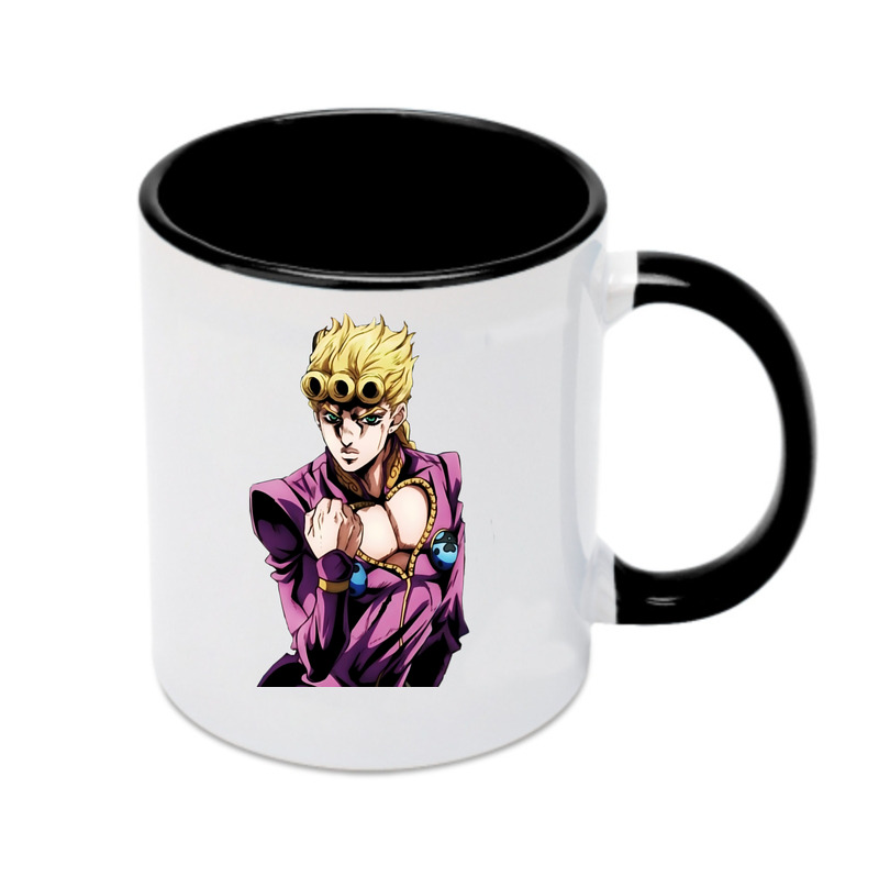 （画像用） ジョジョの奇妙な冒険 ジョルノ?ジョバァーナ JoJo's Bizarre Adventure Giorno Giovanna カラーマグカップ
