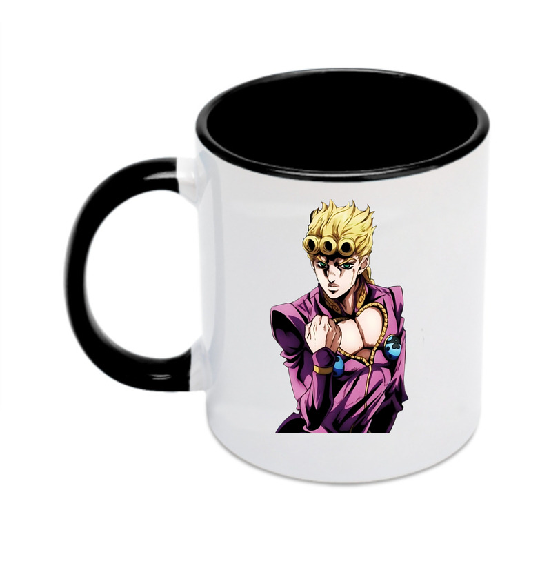 （画像用） ジョジョの奇妙な冒険 ジョルノ?ジョバァーナ JoJo's Bizarre Adventure Giorno Giovanna カラーマグカップ