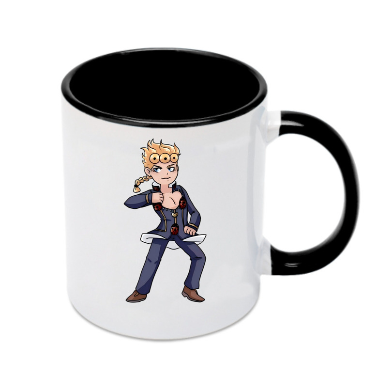 （画像用） ジョジョの奇妙な冒険 ジョルノ?ジョバァーナ JoJo's Bizarre Adventure Giorno Giovanna カラーマグカップ