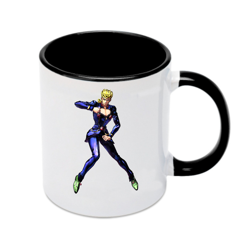 （画像用） ジョジョの奇妙な冒険 ジョルノ?ジョバァーナ JoJo's Bizarre Adventure Giorno Giovanna カラーマグカップ