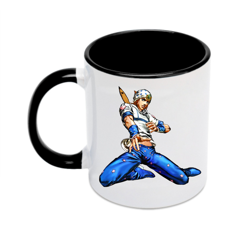 （画像用） ジョジョの奇妙な冒険 ジョナサン?ジョースター JoJo's Bizarre Adventure Jonathan Joestar カラーマグカップ