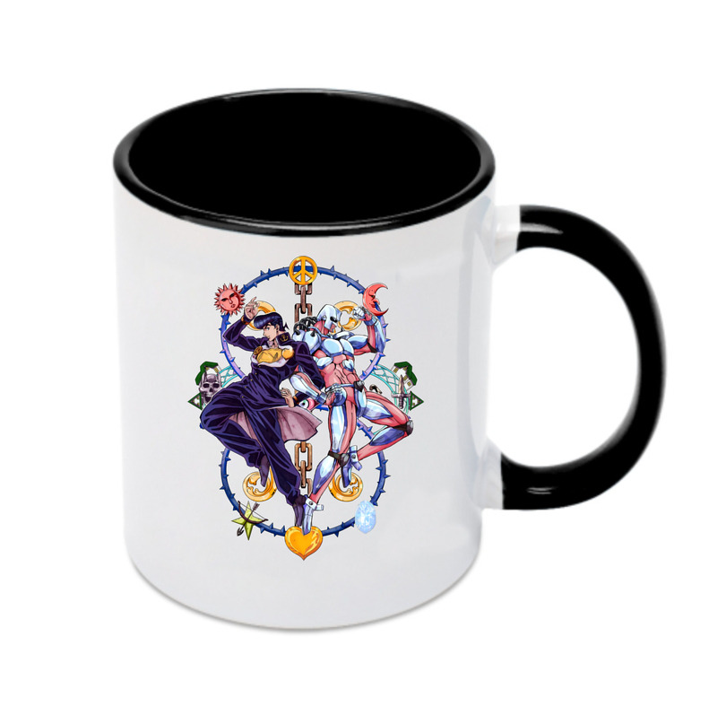 （画像用） ジョジョの奇妙な冒険 ひがしかた じょうすけ JoJo's Bizarre Adventure Higashikata Josuke カラーマグカップ