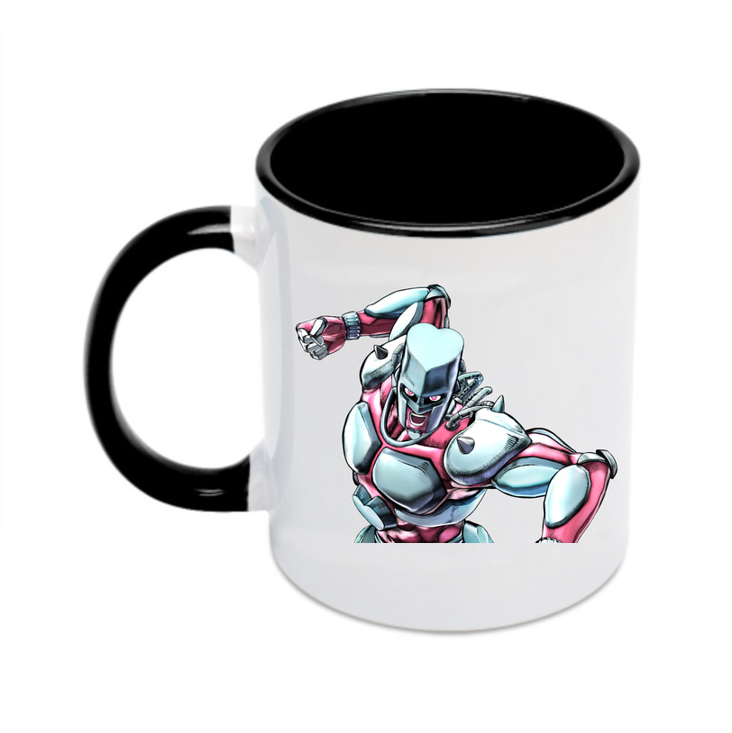 （画像用） ジョジョの奇妙な冒険 ひがしかた じょうすけ JoJo's Bizarre Adventure Higashikata Josuke カラーマグカップ