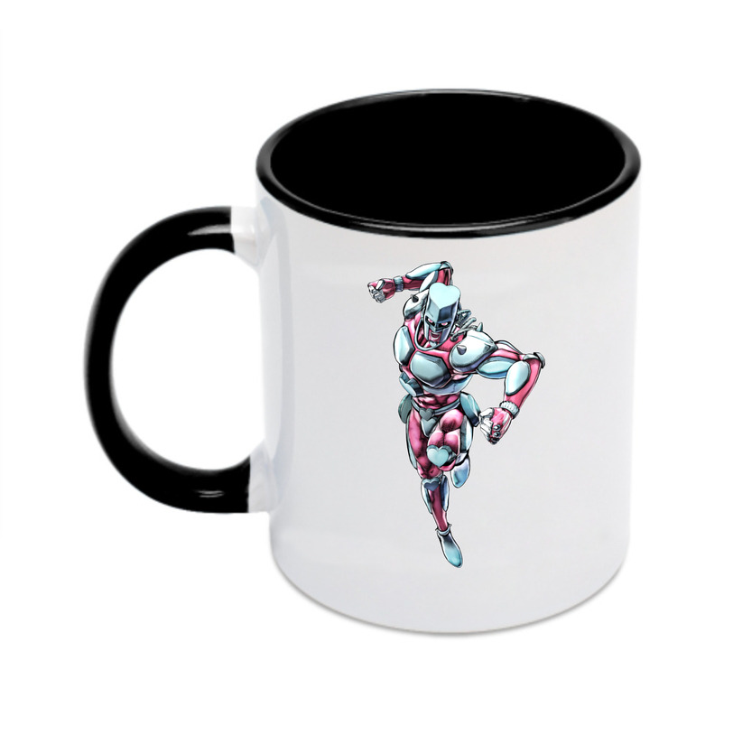 （画像用） ジョジョの奇妙な冒険 ひがしかた じょうすけ JoJo's Bizarre Adventure Higashikata Josuke カラーマグカップ