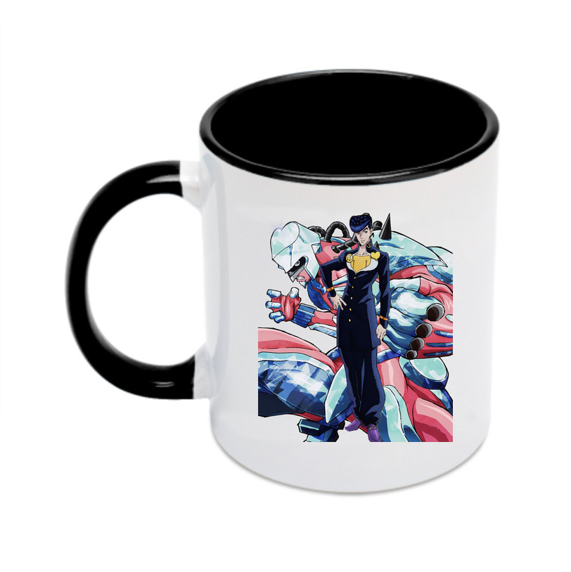 （画像用） ジョジョの奇妙な冒険 ひがしかた じょうすけ JoJo's Bizarre Adventure Higashikata Josuke カラーマグカップ