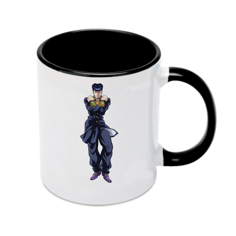 （画像用） ジョジョの奇妙な冒険 ひがしかた じょうすけ JoJo's Bizarre Adventure Higashikata Josuke カラーマグカップ