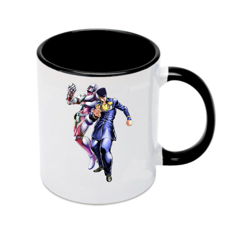 （画像用） ジョジョの奇妙な冒険 ひがしかた じょうすけ JoJo's Bizarre Adventure Higashikata Josuke カラーマグカップ
