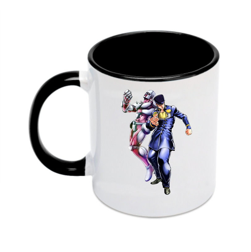 （画像用） ジョジョの奇妙な冒険 ひがしかた じょうすけ JoJo's Bizarre Adventure Higashikata Josuke カラーマグカップ