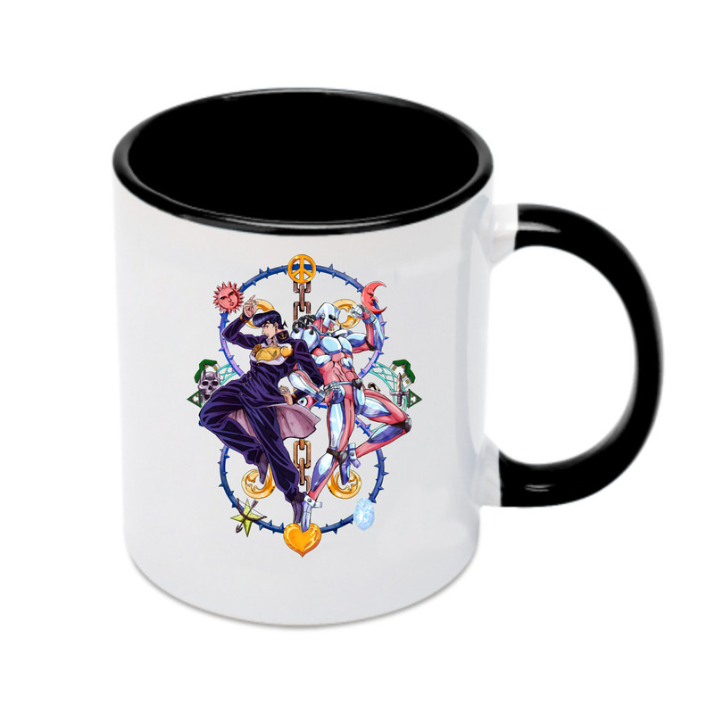 （画像用） ジョジョの奇妙な冒険 ひがしかた じょうすけ JoJo's Bizarre Adventure Higashikata Josuke カラーマグカップ