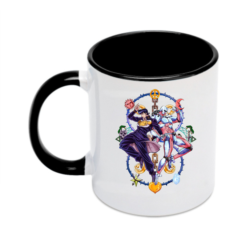 （画像用） ジョジョの奇妙な冒険 ひがしかた じょうすけ JoJo's Bizarre Adventure Higashikata Josuke カラーマグカップ