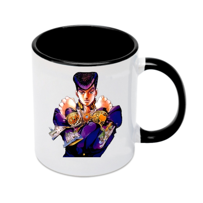 （画像用） ジョジョの奇妙な冒険 ひがしかた じょうすけ JoJo's Bizarre Adventure Higashikata Josuke カラーマグカップ