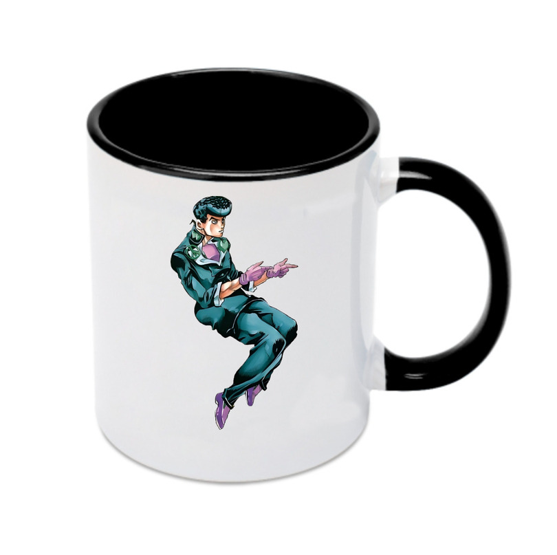 （画像用） ジョジョの奇妙な冒険 ひがしかた じょうすけ JoJo's Bizarre Adventure Higashikata Josuke カラーマグカップ