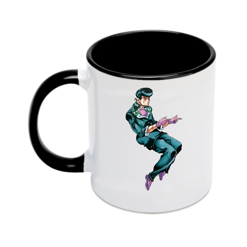 （画像用） ジョジョの奇妙な冒険 ひがしかた じょうすけ JoJo's Bizarre Adventure Higashikata Josuke カラーマグカップ
