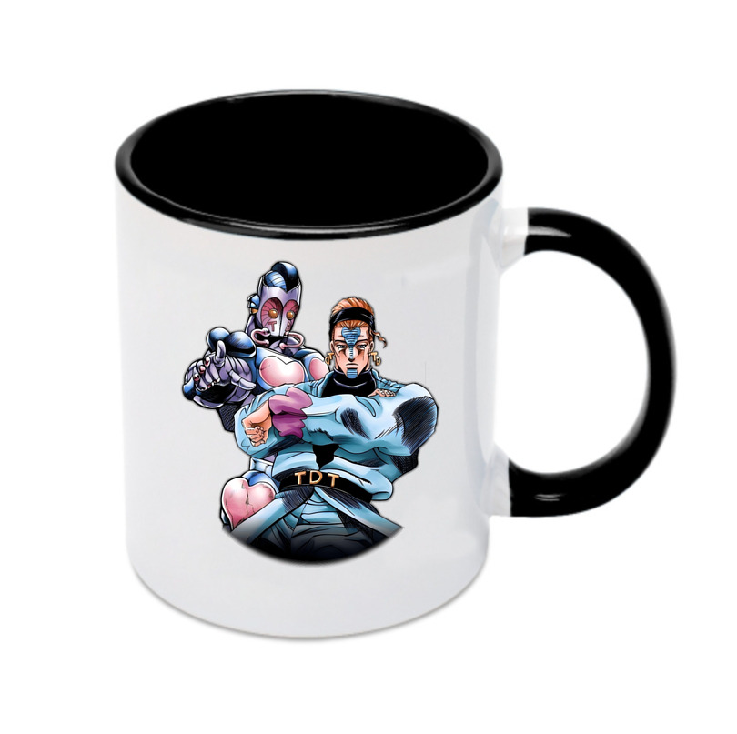 （画像用） ジョジョの奇妙な冒険 ひがしかた じょうすけ JoJo's Bizarre Adventure Higashikata Josuke カラーマグカップ