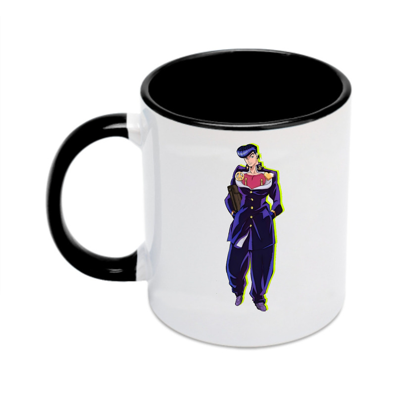 （画像用） ジョジョの奇妙な冒険 ひがしかた じょうすけ JoJo's Bizarre Adventure Higashikata Josuke カラーマグカップ