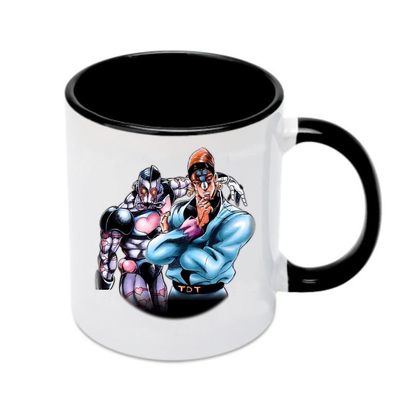 （画像用） ジョジョの奇妙な冒険 ひがしかた じょうすけ JoJo's Bizarre Adventure Higashikata Josuke カラーマグカップ