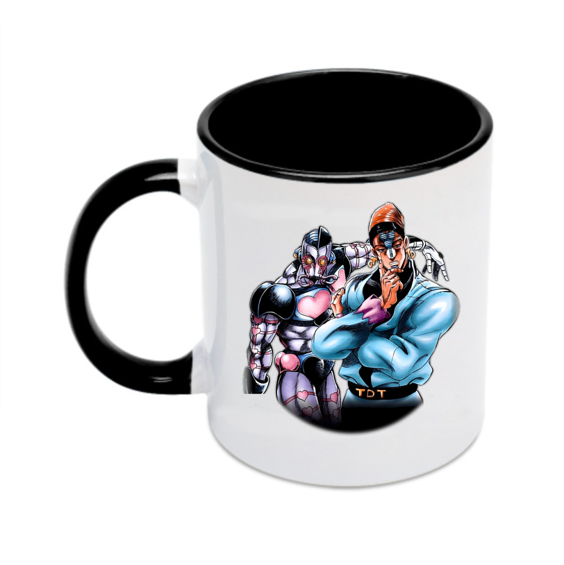 （画像用） ジョジョの奇妙な冒険 ひがしかた じょうすけ JoJo's Bizarre Adventure Higashikata Josuke カラーマグカップ