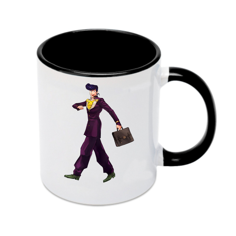 （画像用） ジョジョの奇妙な冒険 ひがしかた じょうすけ JoJo's Bizarre Adventure Higashikata Josuke カラーマグカップ