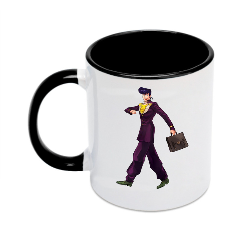（画像用） ジョジョの奇妙な冒険 ひがしかた じょうすけ JoJo's Bizarre Adventure Higashikata Josuke カラーマグカップ