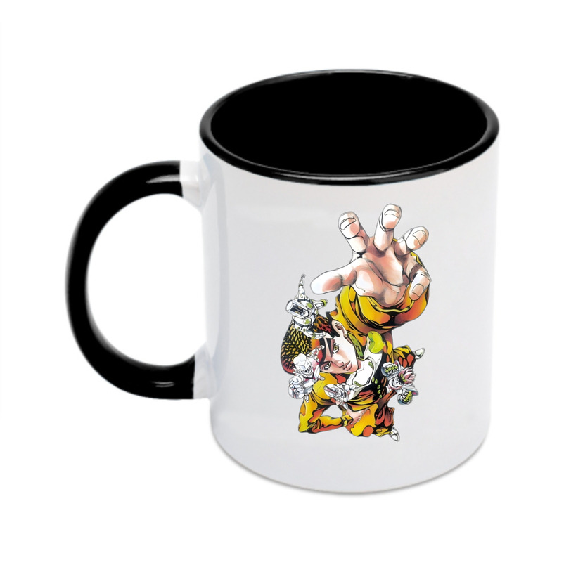 （画像用） ジョジョの奇妙な冒険 ひがしかた じょうすけ JoJo's Bizarre Adventure Higashikata Josuke カラーマグカップ