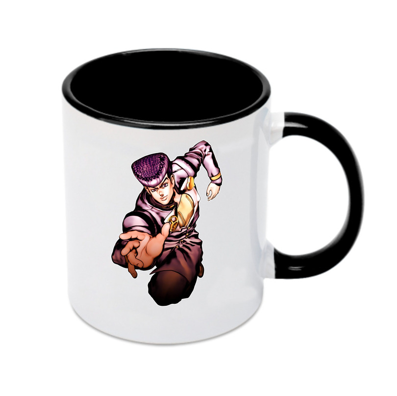 （画像用） ジョジョの奇妙な冒険 ひがしかた じょうすけ JoJo's Bizarre Adventure Higashikata Josuke カラーマグカップ