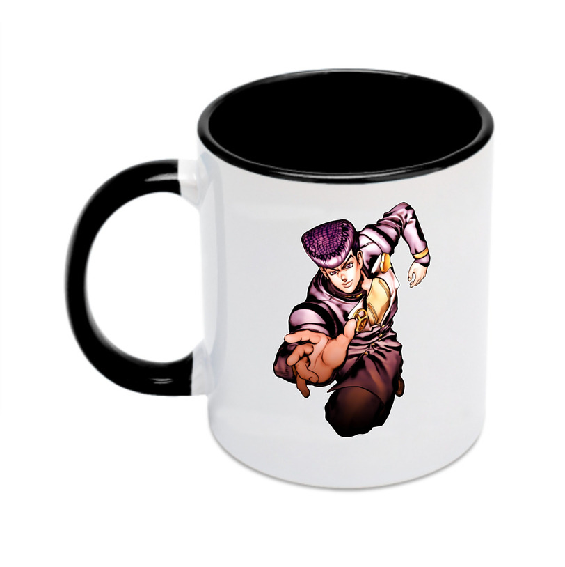 （画像用） ジョジョの奇妙な冒険 ひがしかた じょうすけ JoJo's Bizarre Adventure Higashikata Josuke カラーマグカップ