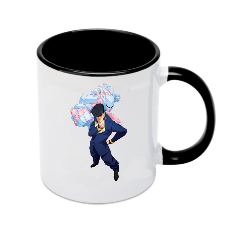 （画像用） ジョジョの奇妙な冒険 ひがしかた じょうすけ JoJo's Bizarre Adventure Higashikata Josuke カラーマグカップ