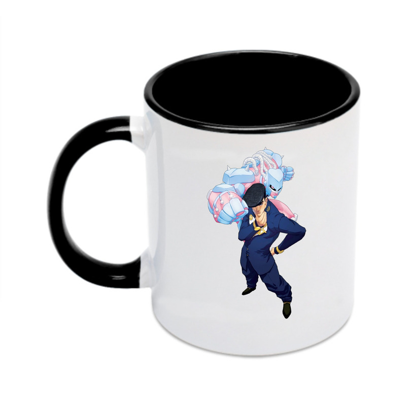 （画像用） ジョジョの奇妙な冒険 ひがしかた じょうすけ JoJo's Bizarre Adventure Higashikata Josuke カラーマグカップ