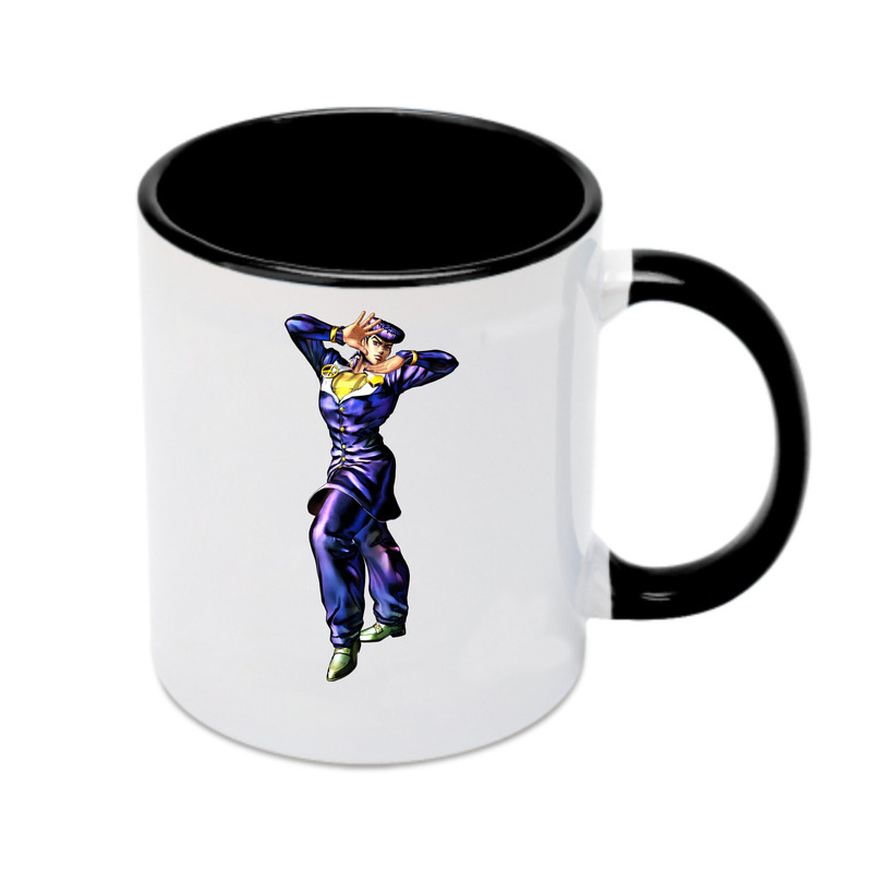 （画像用） ジョジョの奇妙な冒険 ひがしかた じょうすけ JoJo's Bizarre Adventure Higashikata Josuke カラーマグカップ