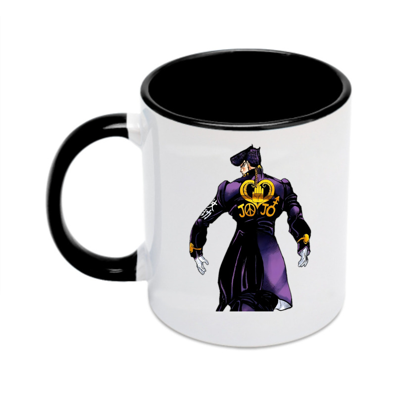（画像用） ジョジョの奇妙な冒険 ひがしかた じょうすけ JoJo's Bizarre Adventure Higashikata Josuke カラーマグカップ