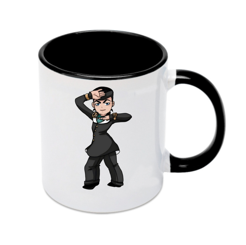 （画像用） ジョジョの奇妙な冒険 ひがしかた じょうすけ JoJo's Bizarre Adventure Higashikata Josuke カラーマグカップ