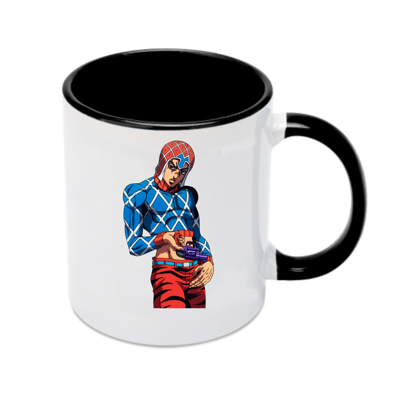 （画像用） ジョジョの奇妙な冒険 グイード?ミスタ JoJo's Bizarre Adventure Guido Mista カラーマグカップ