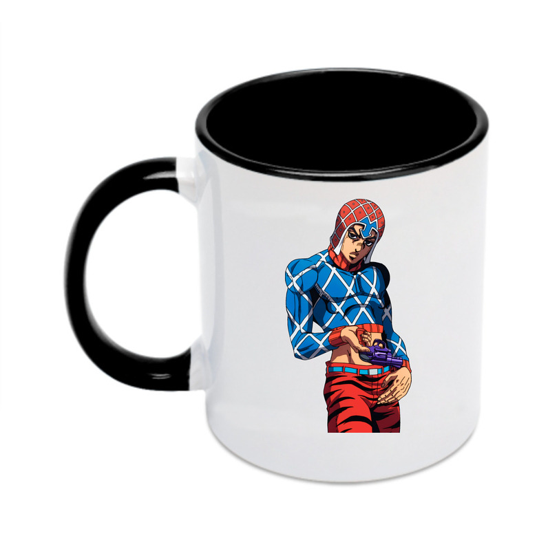 （画像用） ジョジョの奇妙な冒険 グイード?ミスタ JoJo's Bizarre Adventure Guido Mista カラーマグカップ