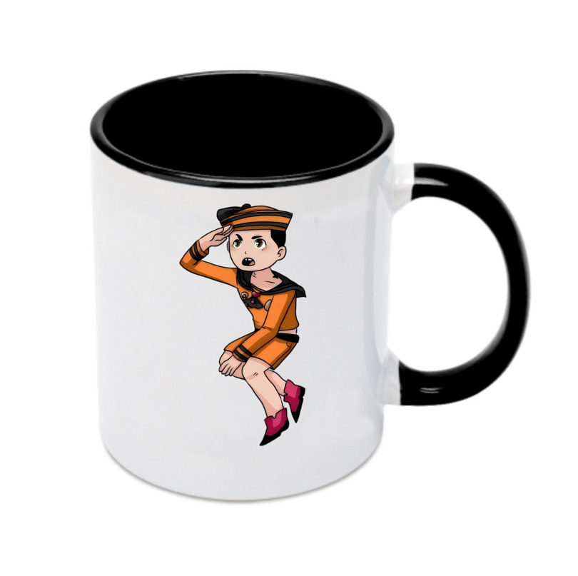 （画像用） ジョジョの奇妙な冒険 東方定助 JoJo's Bizarre Adventure Higashikata Josuke カラーマグカップ