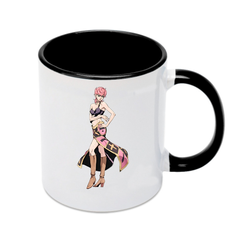（画像用） ジョジョの奇妙な冒険 トリッシュ?ウナ JoJo's Bizarre Adventure Trish Una カラーマグカップ