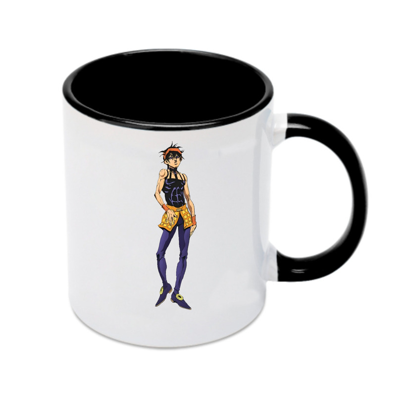 （画像用） ジョジョの奇妙な冒険 ナランチャ?ギルガ JoJo's Bizarre Adventure Narancia Ghirga カラーマグカップ